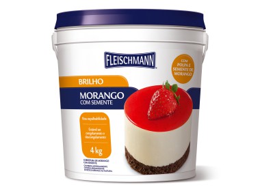 Brilho de Morango Com sementes 4kg Fleischmann