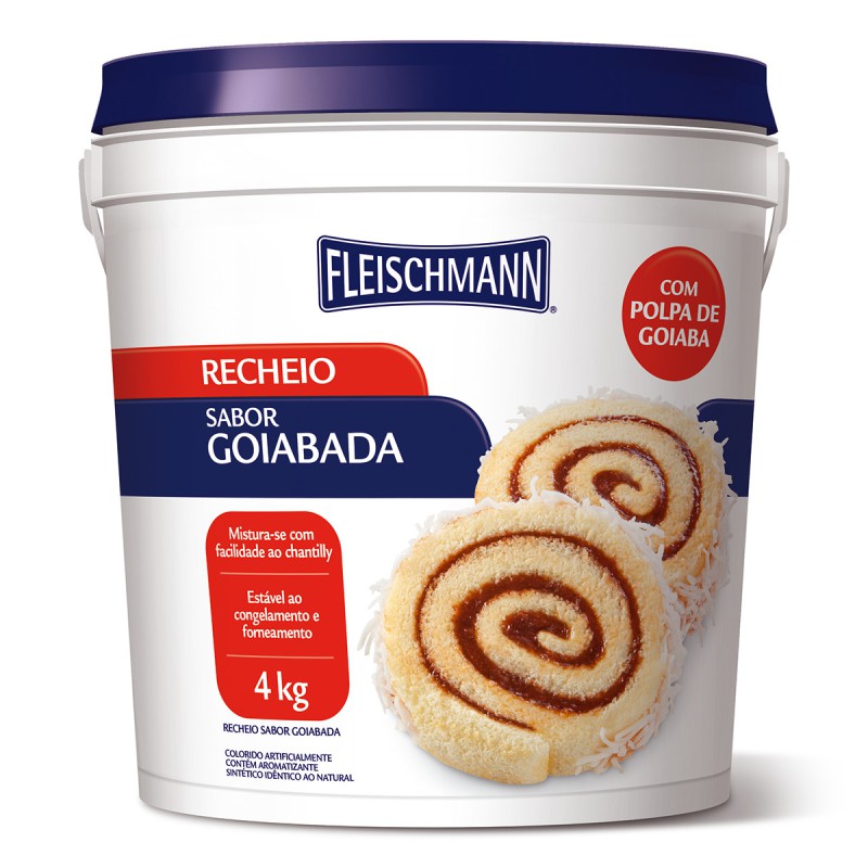 Recheio de Goiabada 4kg Fleischmann Recheio de Goiabada 4kg Fleischmann