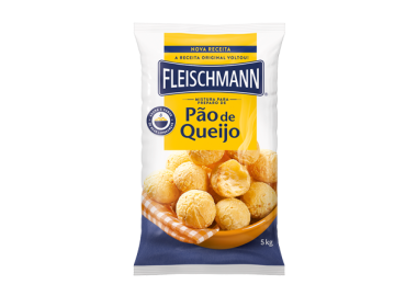 Mistura Pao de queijo 5kg Fleischmann