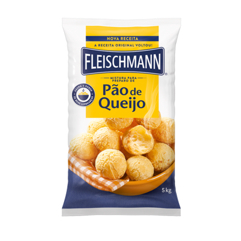 Mistura Pao de queijo 5kg Fleischmann Mistura Pao de queijo 5kg Fleischmann