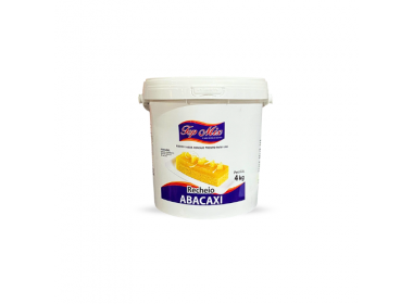 Creme e Recheio Abacaxi TopMix 4Kg (RochaPan) 