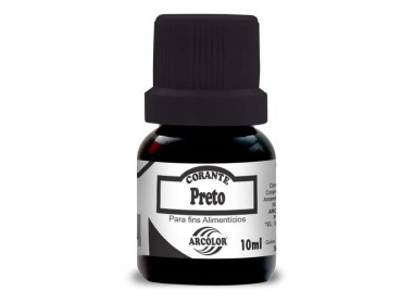 Corante Preto 10ML