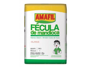 Fécula de Mandioca 25kg 
