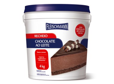 Recheio de Chocolate ao Leite 4kg Fleischmann