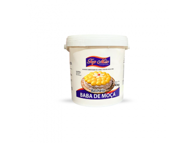Creme e Recheio Baba de Moça TopMix 4Kg (RochaPan)
