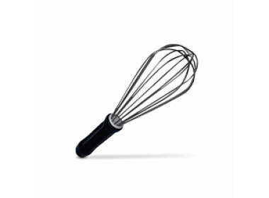 Batedor Tipo Pera Fue 25/30/ 35 cm Preto ArtPlast