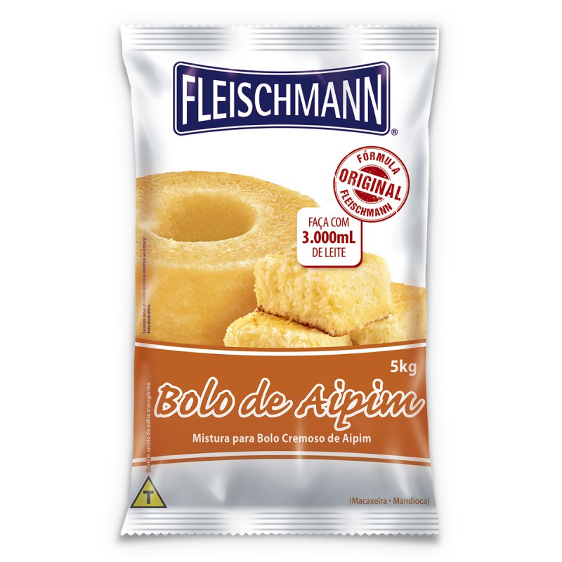 Mistura Bolo Aipim 5kg Fleischmann Mistura Bolo Aipim 5kg Fleischmann