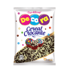 Micro Cereal Crocante Branco/Preto 500Gr