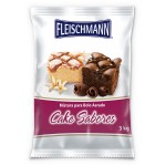 Mistura Bolo Cake Neutro 3kg Fleischmann