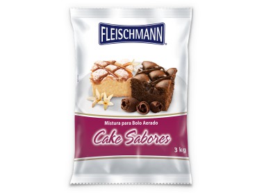 Mistura Bolo Cake Chocolate 3kg Fleischmann