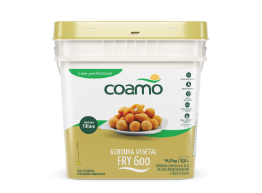 Gordura Vegetal Coamo FRY 600 14,5kg