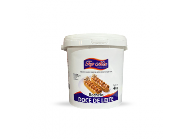 Creme e Recheio Doce de Leite TopMix 4kg (RochaPan) 