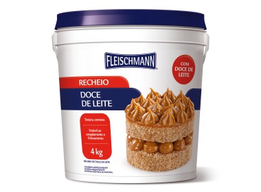 Recheio de Doce de Leite 4kg Fleischmann