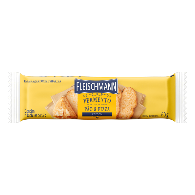 Fermento Fresco 4x15gr Display Fleischmann Fermento Fresco 4x15gr Display Fleischmann