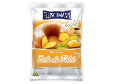 Mistura Bolo Fuba Cremoso 5kg Fleischmann