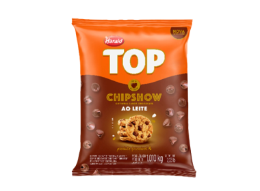 Gota Pingo Chipshow Choc. Ao Leite Top 1,01KG Harald (Pequeno)