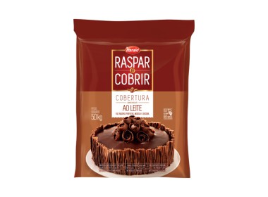 Chcolate Raspar e Cobrir ao Leite 5kg
