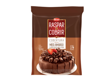 Chocolate Raspar e Cobrir Meio Amargo 5kg