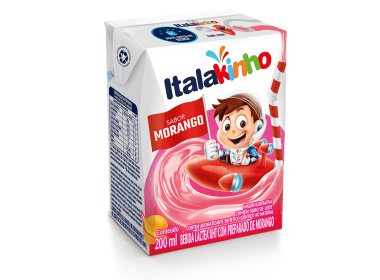 Italakinho Beb. Lactea Morango 24x200ML