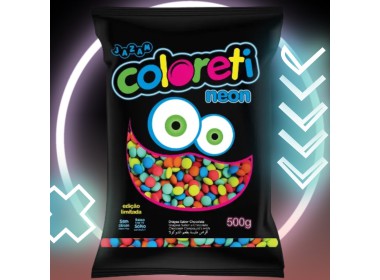 Confeito Coloreti Neon 500g