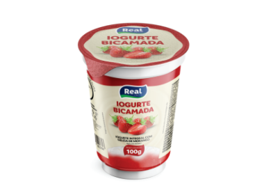 Iogurte com Geleia de Morango