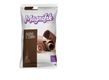 Chocolate Raspar e Cobrir Ao Leite Magnifik 5Kg