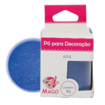 Pó Para Decoração Azul 8Gr Mago