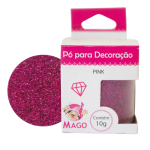 Pó Para Decoração Pink 10Gr Mago