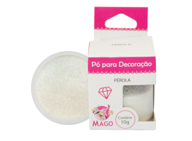Pó Para Decoração Perola 10Gr Mago