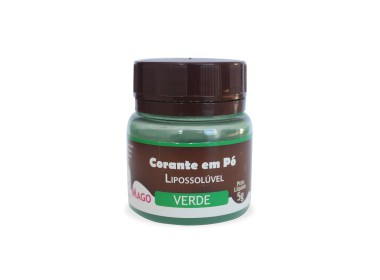 Corante em Pó P/ Chocolate Verde 5G
