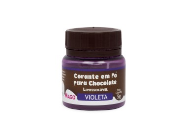 Corante em Pó P/ Chocolate Violeta 5G