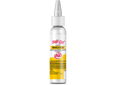 Soft Gel Corante Amarelo Gema 150Gr
