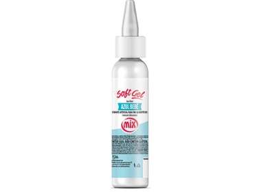 Corante Soft Gel  Azul Bebe 25Gr Mix