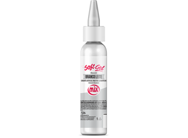 Corante Soft Gel  Branco Leite 25Gr Mix