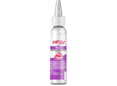 Corante Soft Gel Violeta 25Gr Mix