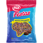 Granulado Colorido Macio Festas 500Gr