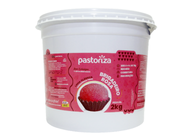 Doce pronto para Brigadeiro Rosa 2KG