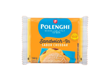 Queijo Fatiado Sandwich-in Cheddar 144G