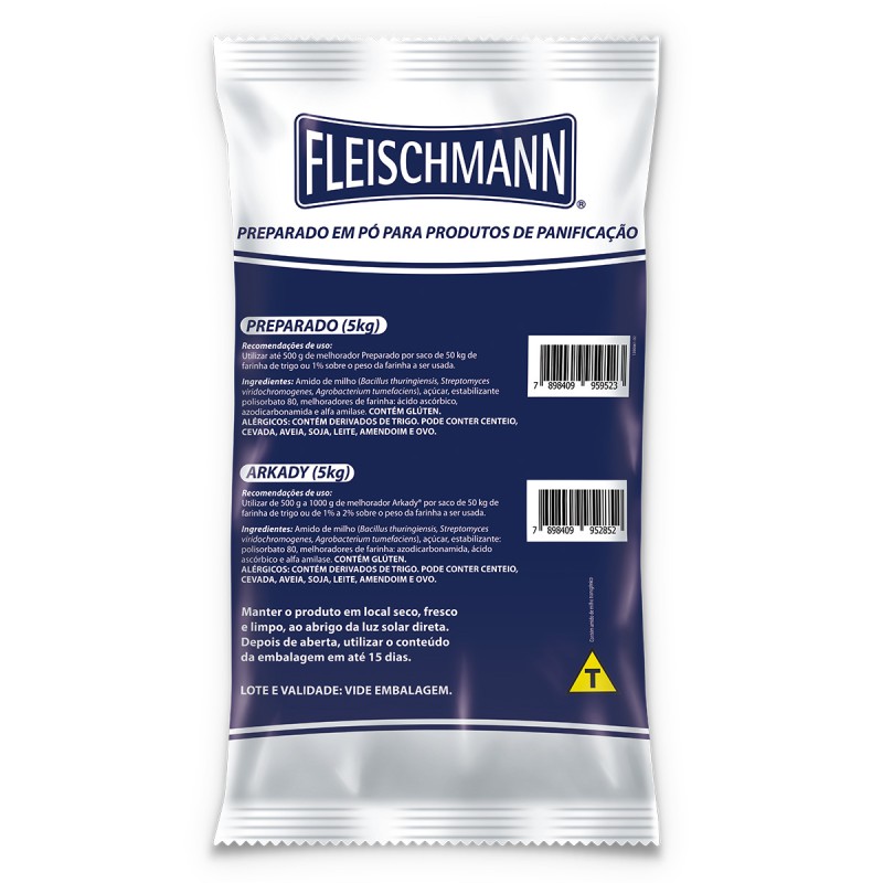 Preparado 5kg Fleischmann Preparado 5kg Fleischmann