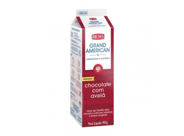 Grand American Sabor Choc. Com Avelã 907G Richs
