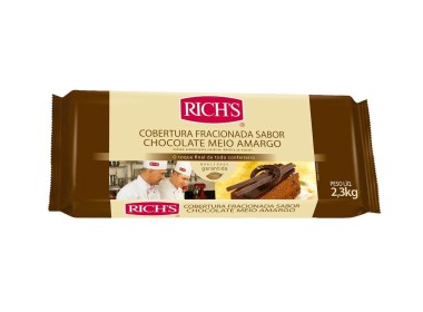 Chocolate Cobertura Fracionada Meio Amargo 2.3kg