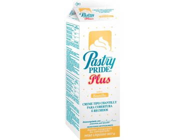 Pastry Pride Baunilha 907gr Chantilly 