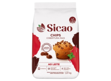 Chips Mais Ao Leite Sicao 1,01KG