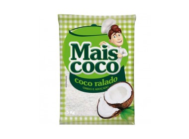 Coco Ralado Fino 5kg Mais Coco