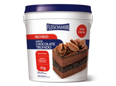 Recheio de Chocolate Trufado 4kg Fleischmann