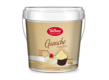 Ganache Chocolate Branco 4kg Vabene
