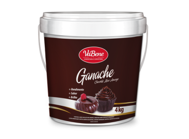 Ganache Chocolate Meio Amargo 4kg Vabene