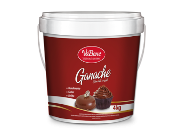 Ganache Chocolate ao Leite 4kg Vabene